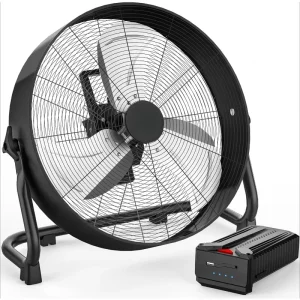 Rechargeable Operated Drum Fan