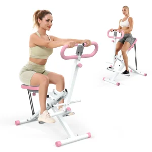 Squat machine, gluteus training